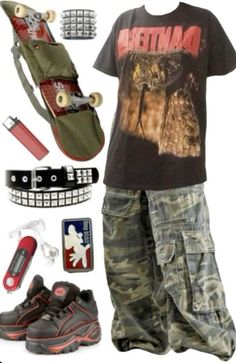 Men’s Grunge Aesthetic, 2000s Punk Fashion Men, Numetal Outfits, Grunge Punk Outfits Men, Metalhead Outfits Men, Mens Alt Fashion, Alt Fashion Men, Emo Outfits Men, 2000s Alt Fashion