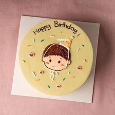 Bento Cake Cute, Korean Cake Birthday, Korean Cake Design, Bento Cake Design Birthday, Korean Bento Cake, Korea Cake, Birth Cakes, Kotak Bento, Cake Bento