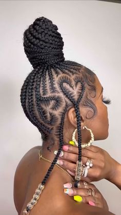 Quick Braided Hairstyles, Cute Box Braids Hairstyles, Protective Hairstyles Braids, Hair Creations, Natural Hair Braids, Pretty Braided Hairstyles