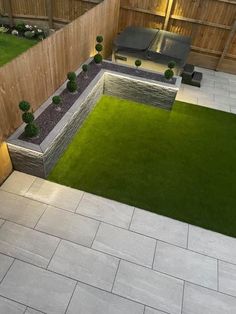 Backyard Patio Plants Design Backyard Landscaping Different Levels, Garden Slabbing Ideas, Back Garden Landscaping, Small Backyard Garden Design, Terrace Garden Design, Modern Backyard Landscaping, Backyard Renovations