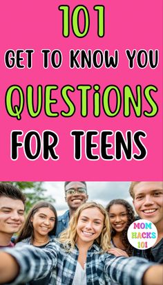 These 101 icebreaker questions for teens will help get the conversations going. Fun get-to-know-you questions for teens about real life will open the door to interesting things to discuss. From silly to serious, these icebreakers will help teens feel more comfortable and open up. Teen Ice Breaker Questions, Yw Get To Know You Games, Icebreaker Questions Getting To Know, Teen Get To Know You Games, I’ve Breaker For Teens, Get To Know You Questions For Students, Getting To Know You Activities For Teens, Getting To Know You Games For Teens, Getting To Know You Questions For Teens