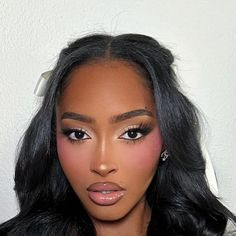 KEVIN LUONG on Instagram: "Baby Doll 🎀 @theleahalexander Hair: @thedivodavinci #makeup #makeupartist" Beats By Deb Makeup, Babydoll Makeup Black Women, Kevin Luong Makeup, Baby Doll Makeup Look, Doll Makeup Black Woman, Babydoll Makeup Look, Cute Birthday Makeup Looks, Summer Makeup Black Women