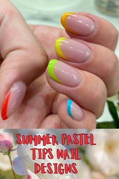 Summer Pastel Tip Nail Ideas: Let your nails bloom with Summer Pastel Tip Nail Ideas. Pink Nail, Spring nails, Short Beach Nail Designs, March nail ideas, Coral Nails, Short Gel Nails, Easter nail ideas, Spring Break Nails, Early Spring Nails, Heart Nails, Gel Nail Designs, Milky French pedicures, Light pink Nails, Moon Nails, Peach Nails, Classy Baddie Nails, Mob wife nails, Square nails, Funky Nails, Glitter nails, Spring Nail Colors, Simple Spring Nails, Acrylic Nail Designs, Cute Nail designs, Peach Nails, Cute nails acrylic, Creative short nail designs, Unique short nails, short nail art inspiration, cute short nail. March Nail designs, Trendy spring nails, Simple spring nails, Spring nail art, Spring nail designs, Cute nails, March Nail ideas, milky white Nails.