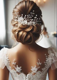 Headpiece Wedding Hair, Bride Hairstyles Updo Elegant Wedding Veils Bridal Headpieces, Wedding Hair Vine With Veil, Fairytale Wedding Hair Veils, Elegant Bridal Updo With Veil, Bride Updo Hairstyles With Veil, Beach Wedding Hair Vine, Wedding Hair Updo With Veil, Bridal Updo With Veil