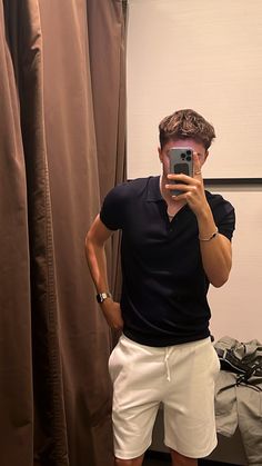 Instagram: ricardorei19 Okd Money Man, Summer Outfit Inspo Men, Summer Boys Outfit, Boys Outfits Summer, Black Polo Outfit, Zara Men Outfits, Laidback Outfit, Boy Outfits Summer