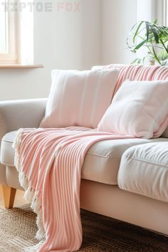 pink throw blanket for sofa idea Pink Throw Blanket, Room Items