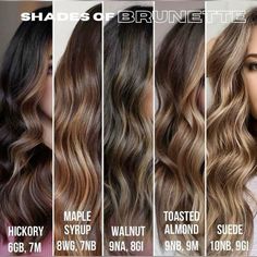 Redken Shades Eq Level 8 Blonde, Redkin Eq Shades Formulas Caramel, Redken Shades Eq Formulas Balayage, Hair Glaze Brunette, Brunette Hair Glaze, Hair Toner Colors Brunette, Toner Formulas Redken, Dark Blonde Shades Eq Formula, Hair Glaze Before And After Brunettes