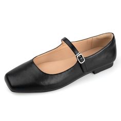 PRICES MAY VARY. Easy-to-clean Upper: Women's flat shoes feature an upper crafted from premium materials, ensuring eco-friendly durability and easy cleaning Convenient to Wear: Slip-on flats with a quick release buckle and adjustable Ankle Strap, making them easy to take on and Off Comfort: Mary Jane shoes feature a padded heel to prevent rubbing and come with premium soft material insoles for all-day comfort without any pressure in any situation Non-slip Durable Sole: Featuring a square heel de Dress Flat Shoes, 80s Glam, Mary Jane Shoes Flat, Women's Flat Shoes, Flat Dress Shoes, Womens Mary Janes, Ankle Strap Flats, Dress Flats, Mary Jane Shoes Womens