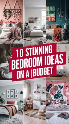 10 stunning bedroom ideas on a budget