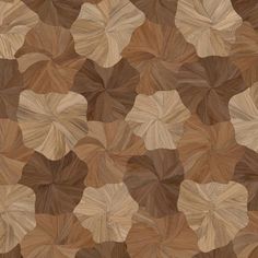 an abstract wood pattern made up of many different shapes and sizes, including the leaves