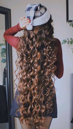 . . #longhair #redhair #intags #beards #hairdesign #newhair #hairstylist #beardgang #curlyhair #hairdo #haircare #ombrehair #hairinspo #goldhair #haircut #haircolour #naturalhair #hair #hairideas #freshair #haircolor #weddinghair #coolhair #hairdresser #beard #hairgoals #blondehair #pinkhair #bearded #curlyhairdontcare Hip Length Curly Hair, Long 2c Curly Hair, Long 3a Hair, Waist Length Curly Hair, Long Curly Hair Naturally, Extra Long Curly Hair, Long Curly Hair Aesthetic, Very Long Curly Hair, Super Long Curly Hair