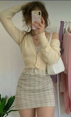 Mode Inspo, Girly Outfits, Fashion Kids, Mode Inspiration, Outfit Casual, Preppy Outfits, Looks Vintage