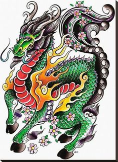 Pony Tattoo, Tattoo Canvas, Beauty Drawings, Dragon Sleeve Tattoos, Japanese Dragon Tattoos, Japanese Dragon, Little Dragon, Tat Ideas