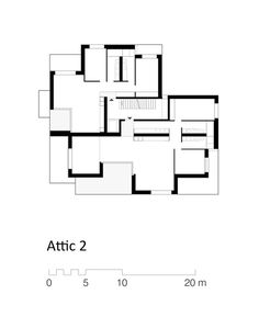 the floor plan for attic 2