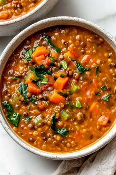 Lentil Veggie Soup Recipe, Smokey Lentil Soup, Pumpkin Lentil Soup Recipe, Italian Vegetable Lentil Soup, Fall Vegan Soups And Stews, Quick Lentil Soup, Dinner With Lentils, Lentil Ham Soup Recipe