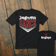 Dance Team Shirts For Dance Teams :) *This custom shirt is handmade with professional vinyl. *Our shirts are unisex and are true to size! *In the photo's you will be able to see the custom options in regards to color that you may choose from. *We use 100% cotton shirts. The glitter material does not wash off and will last through multiple washes.  *If your shirt color is out of stock we will contact you as soon as possible to see if you would like to change shirt colors. By purchasing from us you agree to the following statements: *Due to the custom nature of this item we do not accept exchanges or refunds. *We are also not responsible for lost packages. Please contact your local post office for lost package information. Dance Shirts Ideas, Dance Team Shirts, Competition Dance, Dance Shirt, Dance Shirts, Dance Team, Dance Teams, Team T Shirts, Dance Competition