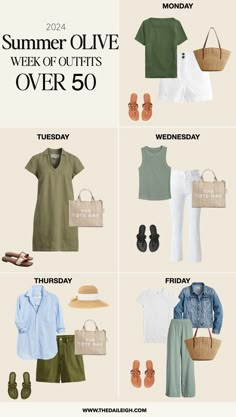 Stylish Summer Outfits For Women, Green Outfits For Women, What To Wear In Summer