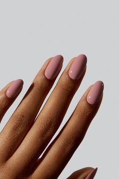 Nail 2024 Spring, Dusty Rose Nails, Nails Elegant, 2024 Nails, Lavender Aesthetic, Almond Nails Designs, Rose Nails, Beauty Remedies, Pink Nail