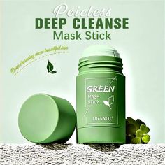 Green Tea Cleanse, Green Mask, Green Tea Mask, Cleansing Mask, Cleansing Face, Dry Sensitive Skin, Skin Pores, Green Tea Extract, Clean Face