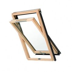 Full interior view of a slightly open Duratech DVX ventilated centre pivot pine roof window