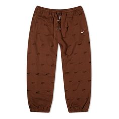 Nike x Jacquemus Swoosh Pants 'Brown' FJ3268-259 Nike X Jacquemus, Limited Edition Sneakers, Pants Brown, Apparel Shop, Sports Sneakers, Nike Pants, Limited Edition, Nike, Sports