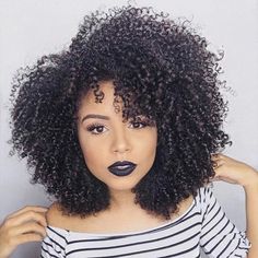 Natural Curls Black, Beautiful Curly Hair, Hair Crush, Favorite Hairstyles, Love Hair