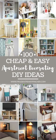 the top ten cheap and easy apartment decor diy ideas