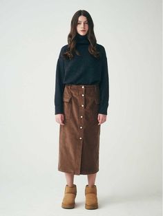 Composition : See detailed pageCountry of Origin : Republic of Korea Long Skirt, Composition, Skirt, Clothes For Women, The Originals, Clothes