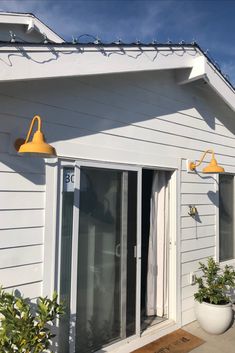 Porcelain Yellow Avalon Gooseneck Light from Barn Light Electric, exterior backporch lighting Arm Photo, Farmer Design, Barn Light Electric, Barn Light, Industrial Wall, Barn Lighting, Whimsical Decor, Barn Style, Outdoor Shower