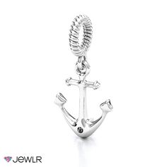 This lovely anchor bracelet charm is the perfect symbol of love and protection and features a sparkling 3mm round stone.. It represents your tie to someone special and the knowledge that will you never drift away from what you love the most. Design in sterling silver or gold, and personalize with your birthstone or a colorful Brilliance cubic zirconia. This bracelet charm fits all standard charm bracelets. Anchor Charm, Anchor Bracelet, Mens Engagement, Silver Prices, Bracelet Charm, Gold Price, Love Symbols, Amethyst Stone, Stone Bracelet