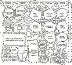 a black and white map with lots of different things to see in the area on it