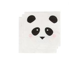 My Little Day Panda Party Plates on Design Life Kids Cups And Plates, Celebrate Birthday, Panda Party, White Look, Total Black, Party Napkins, Pajama Party, Paper Napkins, Napkins