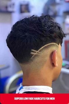 Low Skin Fade Cut with Curved Surgical Line and Shaved Lines Undercut, Hair Cut, Hairstyles, Hair Styles