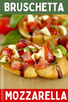 an image of some food that is on top of a piece of bread with cheese and tomatoes