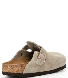 Birkenstock Women's Boston Suede Soft Footbed Clogs | Dillard's Back Dimple Piercings, Dimple Piercing, Birkenstock Clog, Birkenstock Clogs, Birkenstock Outfit, Boston Clogs, Clogs Outfit, Pretty Sneakers, Birkenstock Women