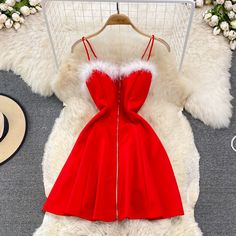 Cute A line Christmas dressFabric: blendedColor: red, white, blackSize(cm): M, L (1inch=2.54cm)S length 81cm bust 84cm waist 64cmM length 82cm bust 88cm waist 68cmL length 83cm bust 92cm waist 72cm&ltp&gtPlease check the size carefully when you choose items.&lt/p&gt&ltbr/&gt&ltp&gtFor more pictures of the dress, please contact us, thank you.&lt/p&gt&ltbr/&gt Red A-line Mini Dress For Holiday, Red A-line Christmas Dress, Red Sleeveless Mini Dress For Winter, White A-line Mini Dress For Winter, Winter Holiday Mini Dress, Holiday Winter Mini Dress, Red A-line Mini Dress For Party Season, Elegant Sleeveless Mini Dress For Christmas, White Sleeveless Mini Dress For Winter