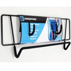 buy tool holders & storage hooks at cheap rate in bulk. wholesale & retail builders hardware supplies store. home décor ideas, maintenance, repair replacement parts Wheelbarrow Storage, Pool Business, Garage Organizing, Storage Shed Organization, Enclosed Trailer, Wheel Barrow, Shed Organization, Garage Storage Solutions, Patio Signs