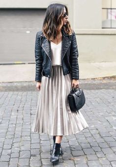 Look Zara, Mode Casual, 가을 패션, Black Leather Jacket, Inspiration Mode, Looks Style, Mode Inspiration, Outfit Idea, Outfits Casuales