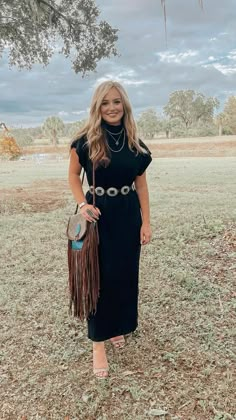 Western Dress Wedding Guest, Western Fundraiser Outfit, Western Outfits With Long Skirts, Western Outfits For Office, Western Fashion Wedding Guest, Plus Size Southwestern Outfits, Fall Wedding Guest Outfit Western, Winter Wedding Guest Outfit Western, Western Dress Up Outfits Women