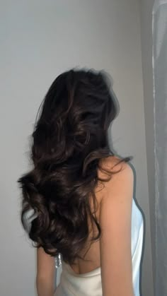 Hair Inspo Color, Gorgeous Hair, Prom Hair, Dark Hair, Rapunzel