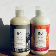 R+Co - Bel Air Smoothing Hair Shampoo & Conditioner Set - 8.5oz Each - Sealed Regular Full Sized Bottles Set Retails For $68 ($34 For Each 8.5oz Bottle) On R+Co Site. Expensive Shampoo And Conditioner, Costco Shampoo And Conditioner, High End Shampoo And Conditioner, R+co Shampoo, Function Of Beauty Shampoo And Conditioner, Smoothing Hair, Travel Size Shampoo, Shampoo Conditioner, Hair Shampoo