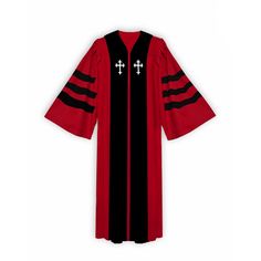 PSG Vestments offers church choir robes for affordable price. The robes are available in all liturgical colors. We have custom-made option and also worldwide shipping available. Church Robes, Choir Robes, Choir Uniforms, Liturgical Colours, Church Choir, Embroidered Cross, Embroidery Cross, Gathered Sleeves, Viscose Fabric