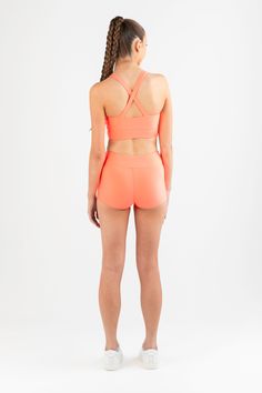 Today. Tomorrow. All day. Everyday. Introducing the Everyday Lo Shorty Short in Shebert Orange. This is the essential shorty short designed to boost you up when you need it most. With the classic double layer waistband in a low rise and a shorty short length. It’s the perfect partner for dancing the day away. Summer Sports Bottoms With Crossover Waistband, Casual Workout Shorts With Crossover Waistband, Summer Workout Bottoms With Crossover Waistband, Fitted Workout Shorts With Crossover Waistband, Summer Activewear Shorts With Contoured Waistband, Compressive Athletic Shorts With Contoured Waistband For Summer, Athleisure Stretch Shorts With Crossover Waistband, Sporty Stretch Shorts With Crossover Waistband, Summer Compression Seamless Shorts