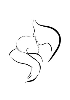 a woman holding a baby in her arms with the word love on it's side