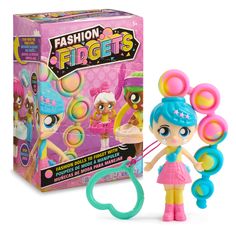 Fashion Fidgets - Collectible Fidget Doll by WowWee (1 Mystery Doll Included, Series 1) - Walmart.com Push Pop, Moose Toys, Push Pops, Fidget Toy, Boy Doll, Cute Toys, All Toys, Sensory Toys, Fidget Toys