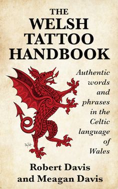 the welsh tattoo book authentic words and phrases in the celtic and megagan daviss