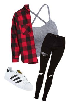 Casual by myhrer714 ❤ liked on Polyvore featuring Topshop and adidas Clothes And Shoes, Cute Lazy Outfits, Cute Comfy Outfits, Girls Fashion Clothes, Teenage Fashion Outfits