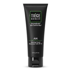 Tiege Hanley Tiege Hanley Mens Face Moisturizer, Morning Facial Moisturizer with SPF 20 - Men's Face & Skin Care Cream for Long-Lasting Hydration - Promotes Even Skin Tone, Safe for Sensitive Skin (2.5 Fl Oz) Tiege Hanley, Skin Care Cream, Moisturizer With Spf, Face Skin Care, Even Skin Tone, Face Moisturizer, Male Face, Facial Moisturizer