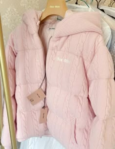 Pink Puffer Vest, Her Drawing, Pink Wardrobe, Cropped Pink, School Homework, Winter Fits, Alternative Outfits, Jacket Design, Puffer Vest