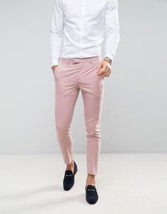 Mens Pink Pants, Pink Suit Men, Black Shirt Outfit Men, Outfit Tomboy, Pink Pants Outfit, Men Costumes, Mens Winter Fashion Outfits, Blue Suit Men